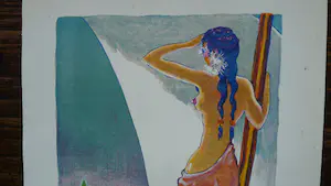 Kees van Dongen - Gravure 1001 nacht: :'Rose -dans-le-calice chez le roi Derbas' kopen? Bied vanaf 15!