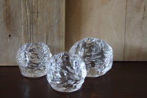 Kosta Boda - Kosta Boda-Ann Warff-Snowball set van 3 kopen? Bied vanaf 15!