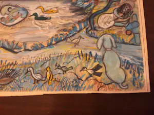 Toni Arzoni - Vrouw aan de vijver kopen? Bied vanaf 300!