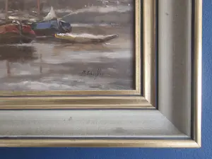 Jan Schaeffer - Boten aangemeerd op plas kopen? Bied vanaf 149!