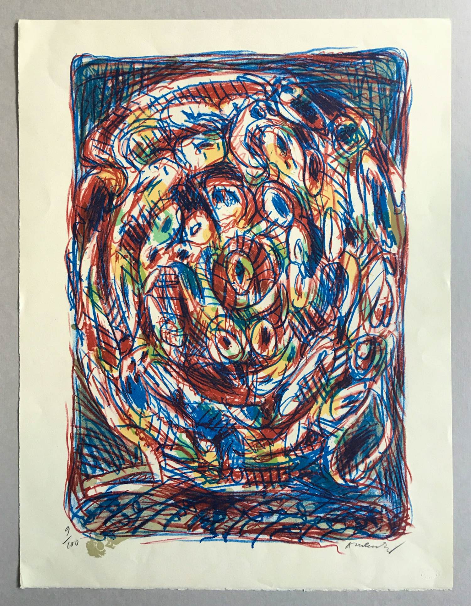 Pierre Alechinsky - ‘Crayonnement’ - litho - 1972 kopen? Bied vanaf 1150!