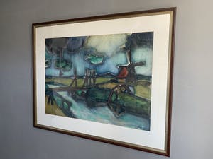 Jaap Min - Poldermolens in Bergen, NH kopen? Bied vanaf 529!