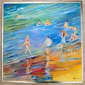 Elena Polyakova - Op het strand verkocht voor € 75!