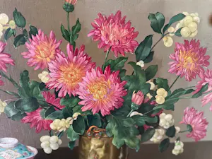 Joan van Gent - Bloemen stilleven kopen? Bied vanaf 200!