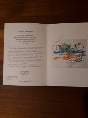 Anton Heyboer - dier en onschuld kopen? Bied vanaf 199!