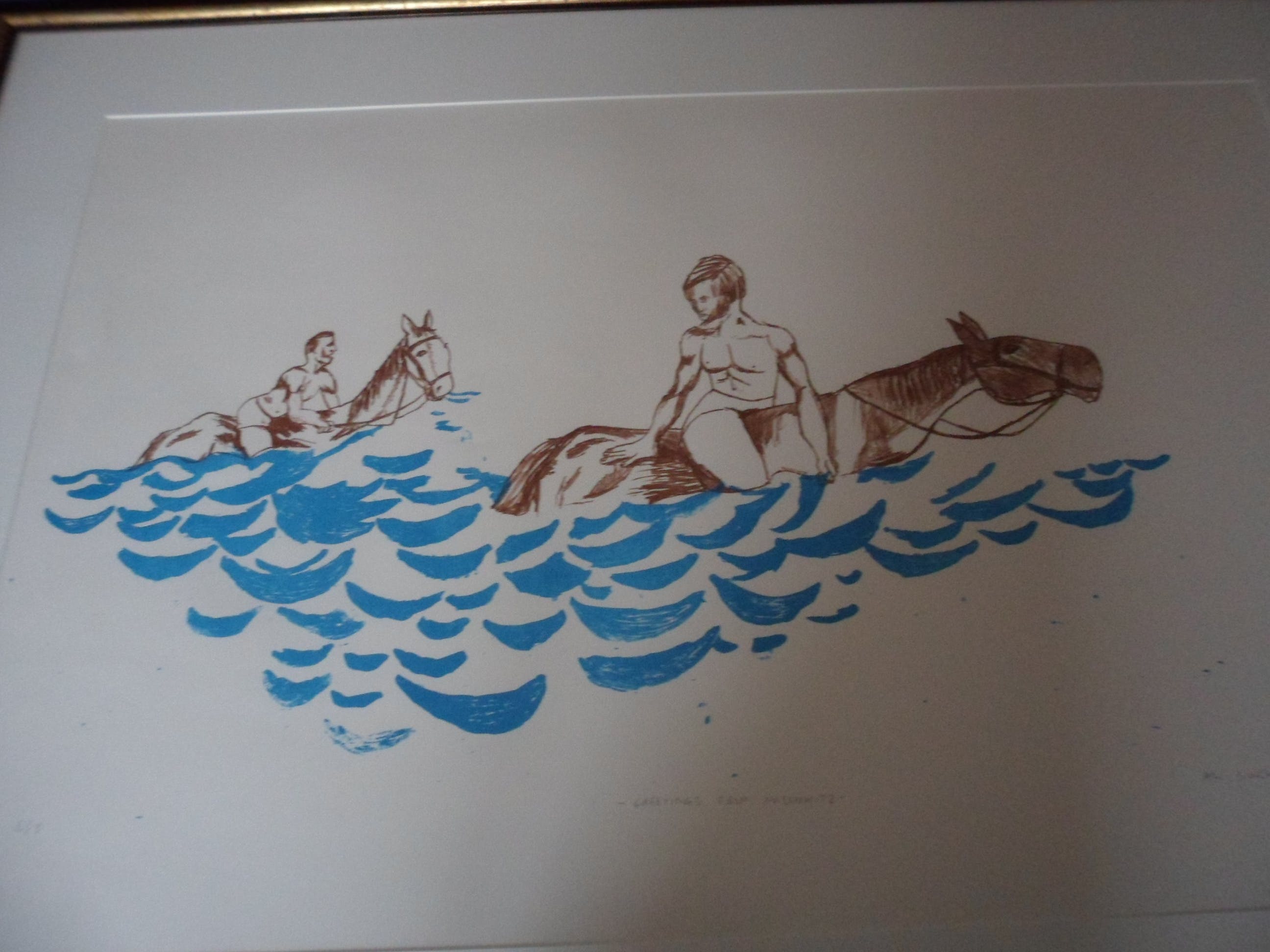 Agata Siwek - Zeefdruk. Titel."Greetings from Auschwitz". kopen? Bied vanaf 30!