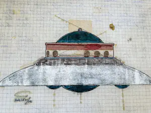 Panamarenko - Studie Magnetische Proporties kopen? Bied vanaf 40!