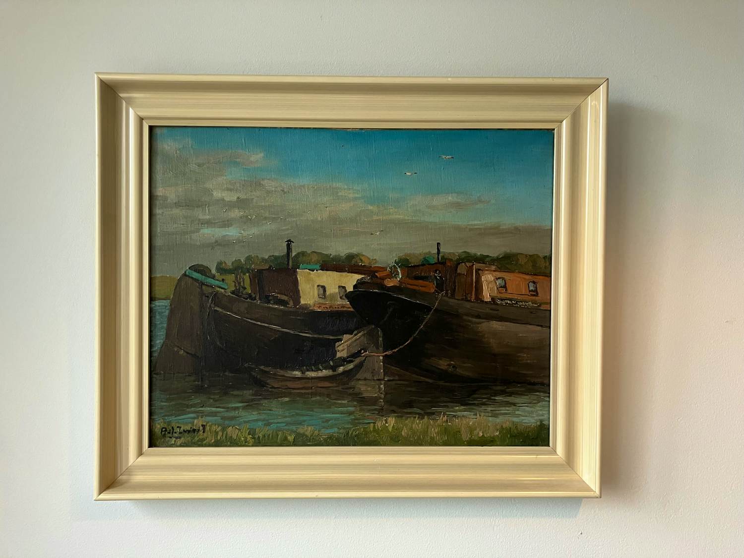 Arie Zwart - Prachtig schilderij van Arie Zwart kopen? Bied vanaf 225!