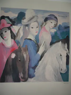 Marie Laurencin - Litho, Drie vrouwen met paarden / Orphelins d'Auteuil kopen? Bied vanaf 45!