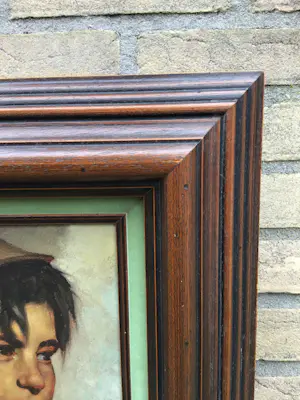 Jeanne van Hall - Rokend Jongetje kopen? Bied vanaf 25!