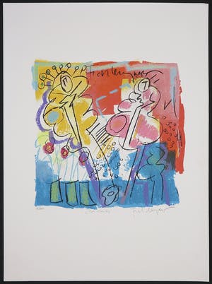 Frank Lengvenius - Zeefdruk, Aandacht kopen? Bied vanaf 1!