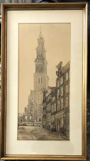 Gerrit Haverkamp - Zicht op toren verkauft für € 60!