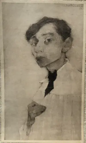 Jan Mankes - Zelfportret kopen? Bied vanaf 50!