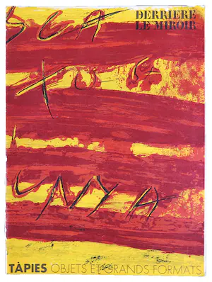 AcheterAntoni Tapies - Derrière le Miroir a Publié met Litho, 1972 no. 200? Enchérissez de 45!