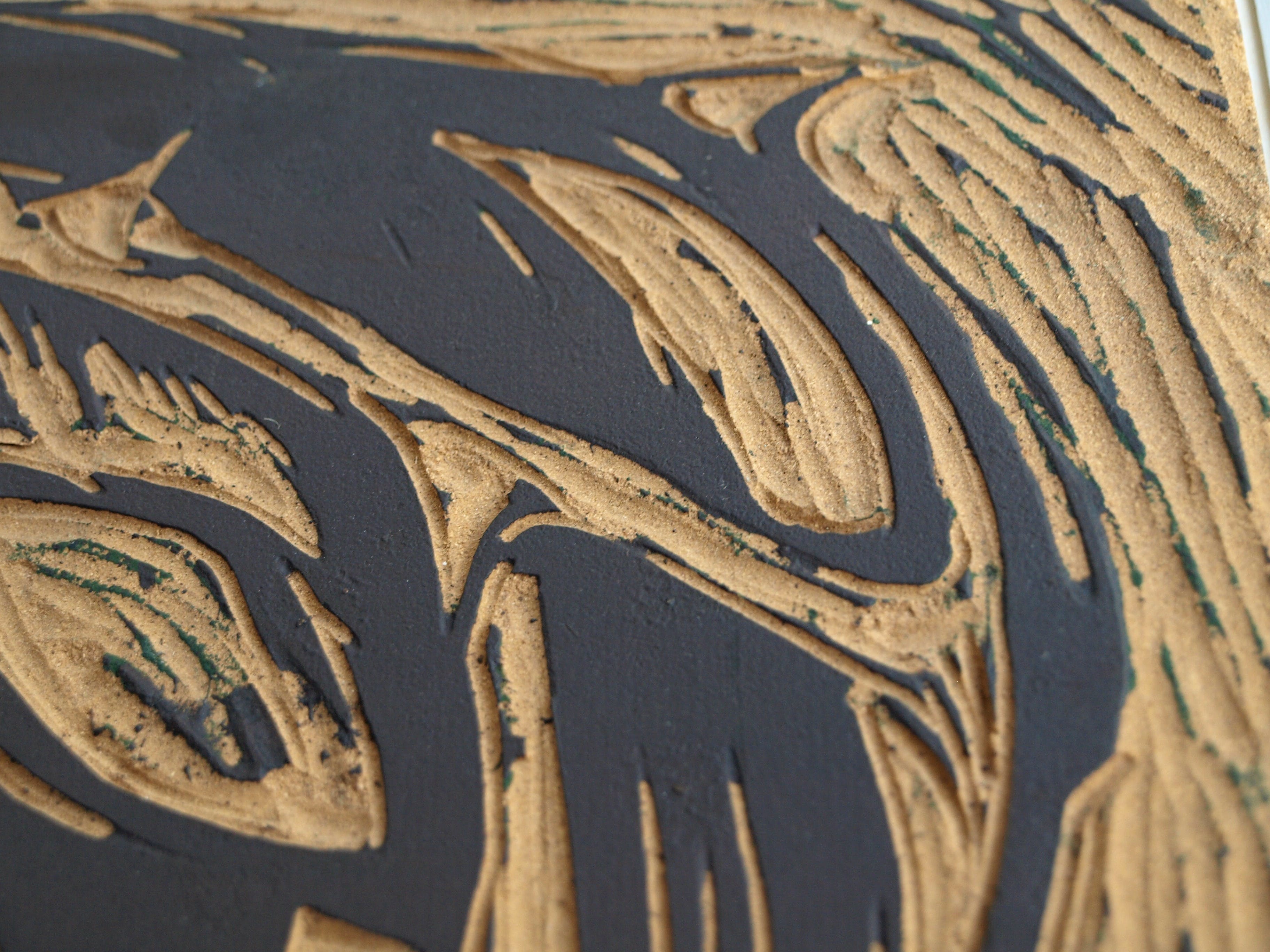 Klaas Pijlman - Originele linoplaat + afdruk , Jezus, man van smarten - ingelijst – 1965 kopen? Bied vanaf 75!