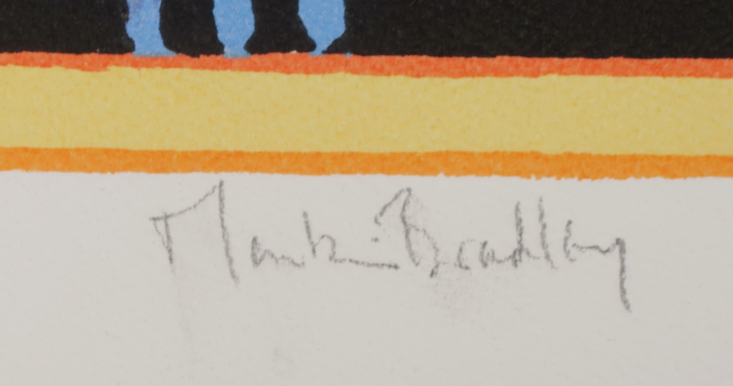 Martin Bradley - Zeefdruk, Morning Cockerel kopen? Bied vanaf 40!