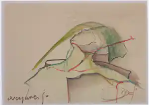 Wilhelm Senoner - Aquarel, Overgave + boek! kaufen? Bieten Sie von 40!
