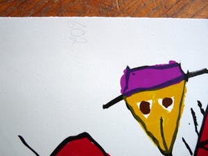 Eugen Ionesco - Figures - 1983 - Handgesigneerde kleurenlithografie kopen? Bied vanaf 220!