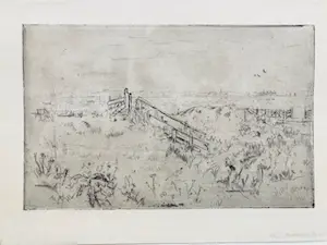 Antoon Derkzen van Angeren - Hekken op een dijk kopen? Bied vanaf 45!