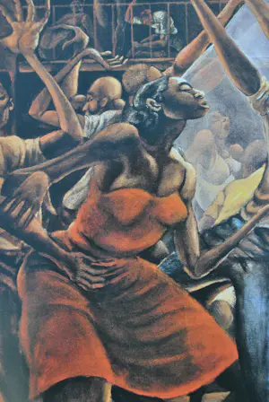 Ernie Barnes - Sugar Shack (Marvin Gaye), Sérigraphie signée, 2002 kopen? Bied vanaf 300!