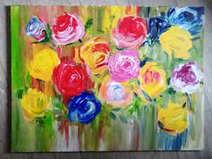 Elena Polyakova - Rozen verkocht voor € 120!