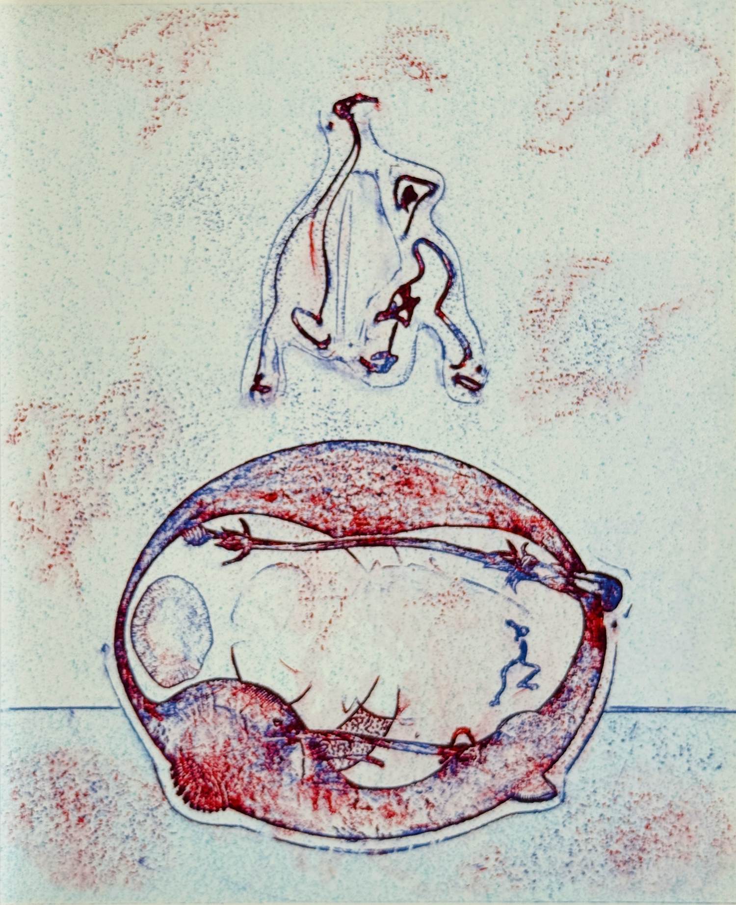 Buy Max Ernst - "Après moi" Original-Farblithografie 1971 Spies/Leppien Nr. 202 D? Bid from 90!