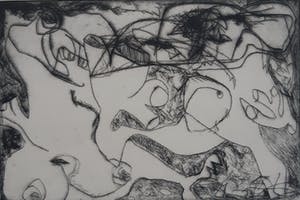 Jacqueline de Jong - Zes etsen op één blad kopen? Bied vanaf 30!