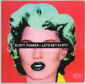 Banksy - Dirty Funker - Let's get dirty - Ingelijst kopen? Bied vanaf 1!