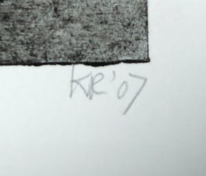 Krin Rinsema - Ets, Zonder titel kopen? Bied vanaf 30!