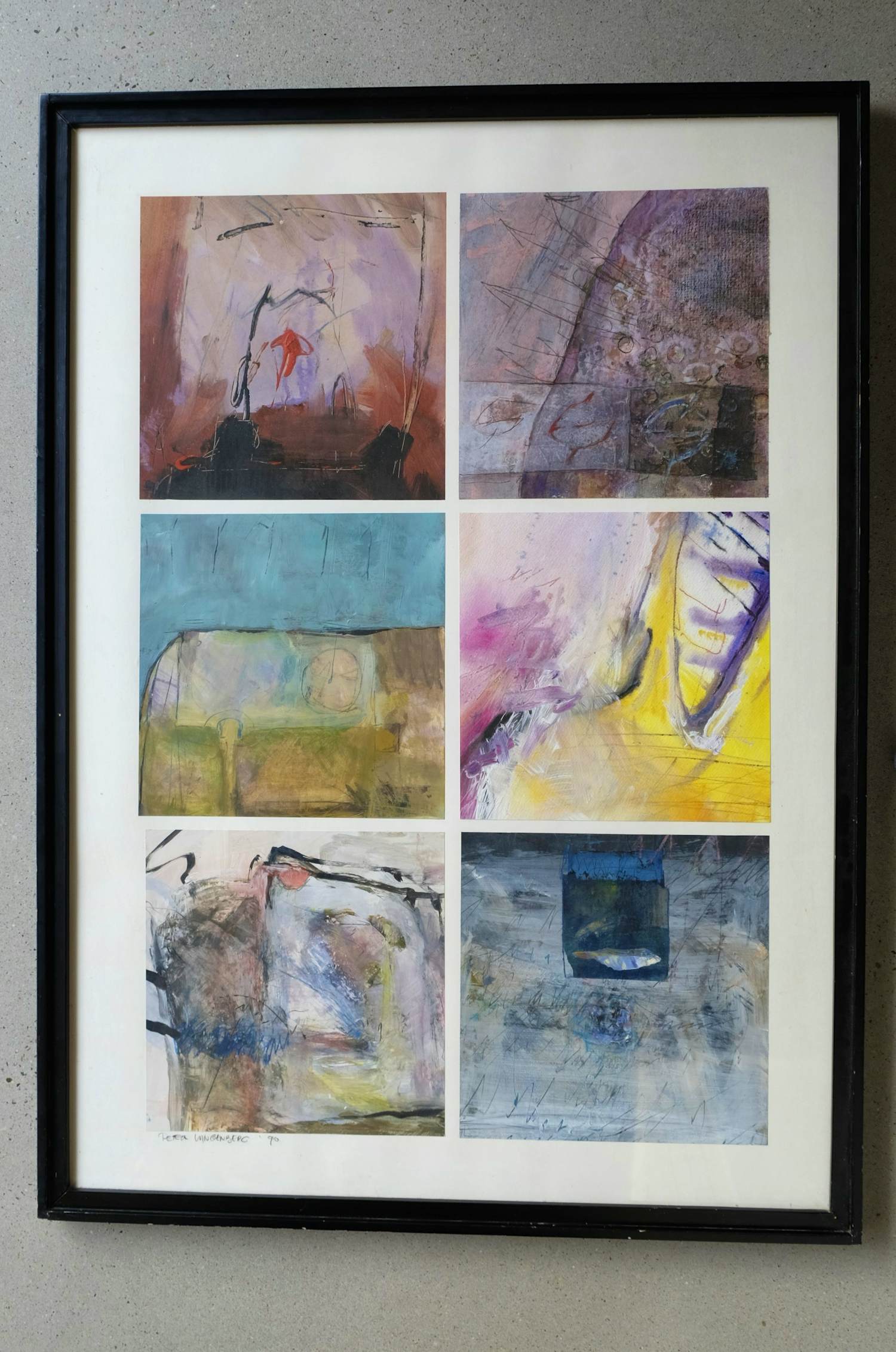 Peter Langenberg - Compositie van 6 werken kopen? Bied vanaf 100!