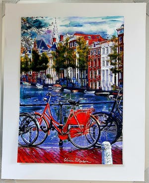 Elena Polyakova - Red bike in Amsterdam kopen? Bied vanaf 65!