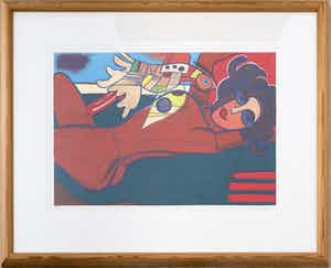 Corneille - Zeefdruk verkocht voor € 250!