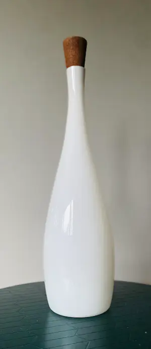 Jacob Eiler Bang - Opaline Fles met teak dop - voor Kastrup kopen? Bied vanaf 85!