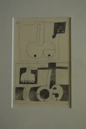 Niet of onleesbaar gesigneerd - 3 diverse abstracte unica's. kopen? Bied vanaf 1!