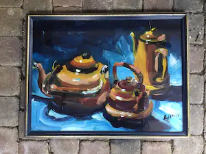 Niet of onleesbaar gesigneerd - Koffie- en theepotten kopen? Bied vanaf 1!