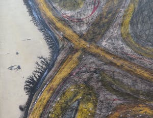 Piet Stenneberg - Zeldzaam vroeg abstract werk uit 1950 kopen? Bied vanaf 75!