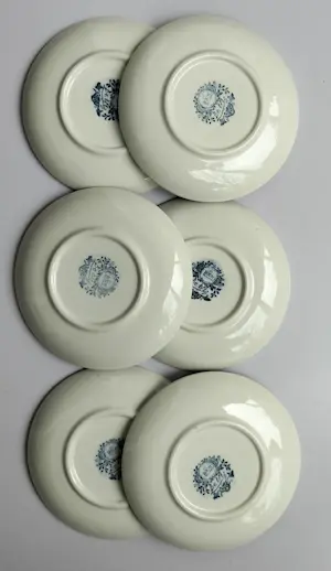 Royal Boch - Boch Belgium Delfts - Kleine bordjes (6) kopen? Bied vanaf 20!