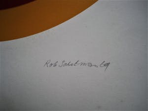 Rob Schotman - Intrigerend jaren 60 PoP Art Litho - Circum-Centrisch - gesigneerd /oplage 50 ex kopen? Bied vanaf 38!