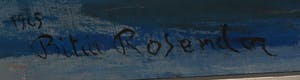 Bitia Rosendor - Acryl op doek, Zonder titel - Ingelijst (Groot) kopen? Bied vanaf 1!