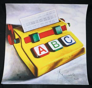Rob Scholte - Zeefdruk, Zonder titel kopen? Bied vanaf 150!