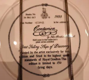 Wedgwood - Royal Doulton - "GREAT SAILING SHIPS OF DISCOVERY" SERIES kopen? Bied vanaf 1!