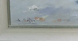 Juan Soler - Olieverf op doek, Straatscène met bloemenverkoopster in Parijs - Ingelijst kopen? Bied vanaf 250!