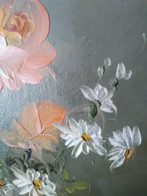 Robert Cox - Stilleven pot met bloemen. kopen? Bied vanaf 35!