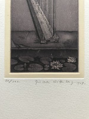 Günther Wittenberg - Mooie ets - Gesigneerd - 1979 - 50/100 kopen? Bied vanaf 1!
