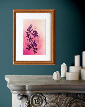 Eugène Eechaut - Abstrakte Komposition eines Blumenstraußes in Gouache 1970 / Galerie Pfeiffer Brüssel kopen? Bied vanaf 70!