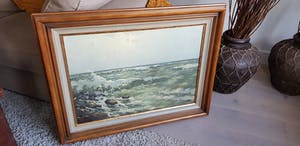 Arnout van Gilst - olie op doek, zeezicht, gesigneerd kopen? Bied vanaf 175!