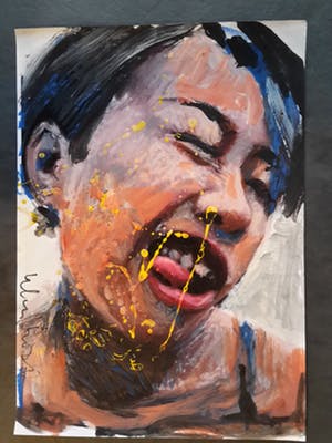 Peter Klashorst - Zonder titel kopen? Bied vanaf 1!