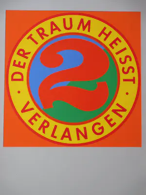 Robert Indiana - De Droom heet Verlangen - Zeefdruk kaufen? Bieten Sie von 45!