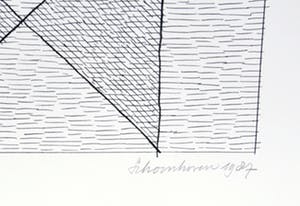 Jan Schoonhoven - 1 zeefdruk "Vorm" + de originele verzamelmap met teksten kopen? Bied vanaf 250!