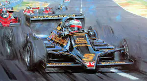 Nicolas Watts - Lotus 79 #5 Mario Andretti (Signed) - Winner French Grand Prix 1978 kopen? Bied vanaf 149!